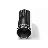 Edelstahl-Endrohrblende