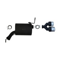 Sportendschalldämpfer 2xØ90mm