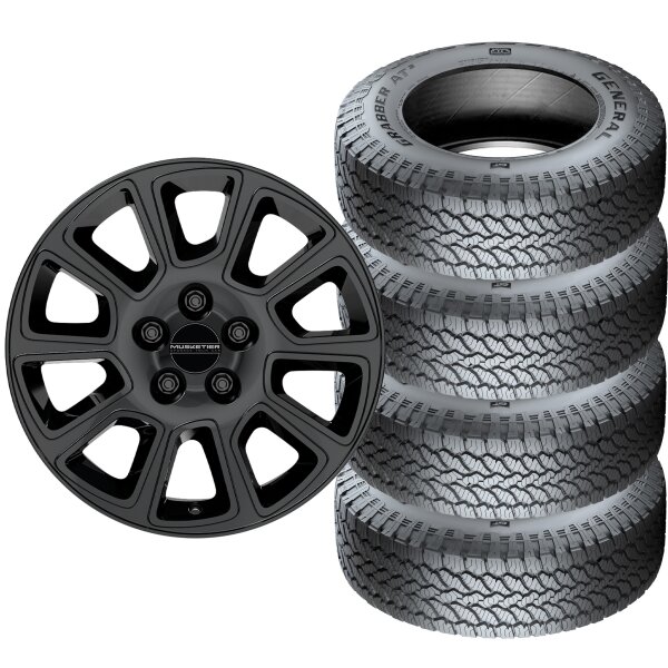 Swift 7x17 Komplettradsatz Offroad